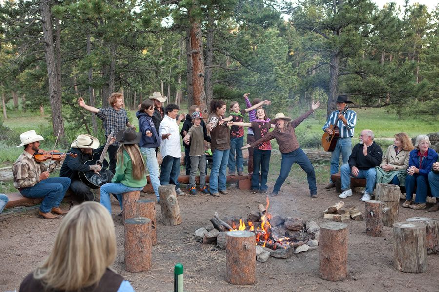 Dude Ranch Family Reunions Campfire Kids