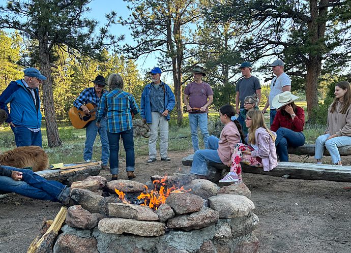 Sundance Trail Guest Ranch Campfire Fun 